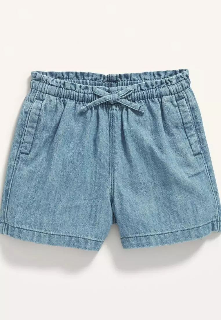 Buy Old Navy Functional Drawstring Paperbag Waist Pull On Chambray