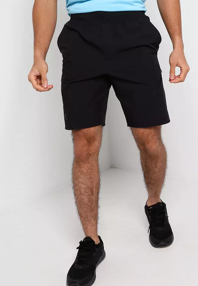 Under Armour Unstoppable training cargo shorts in black