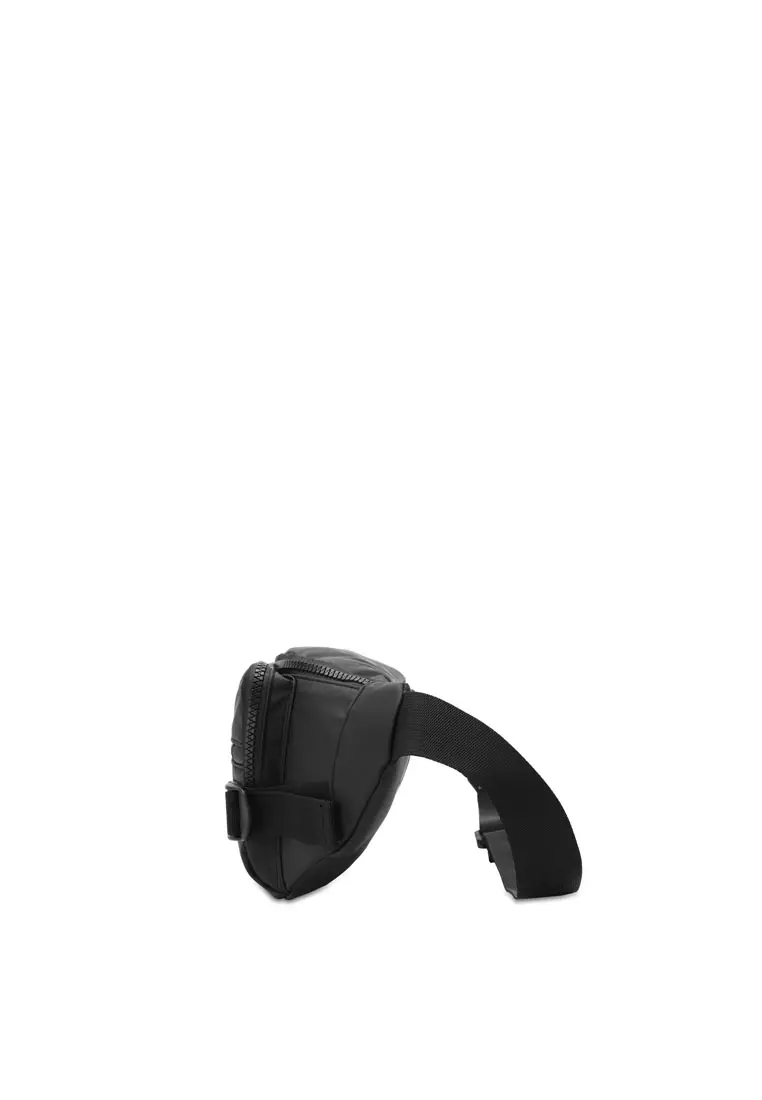 Logo Waist Bag / Belt Bag / Chest Bag - Black