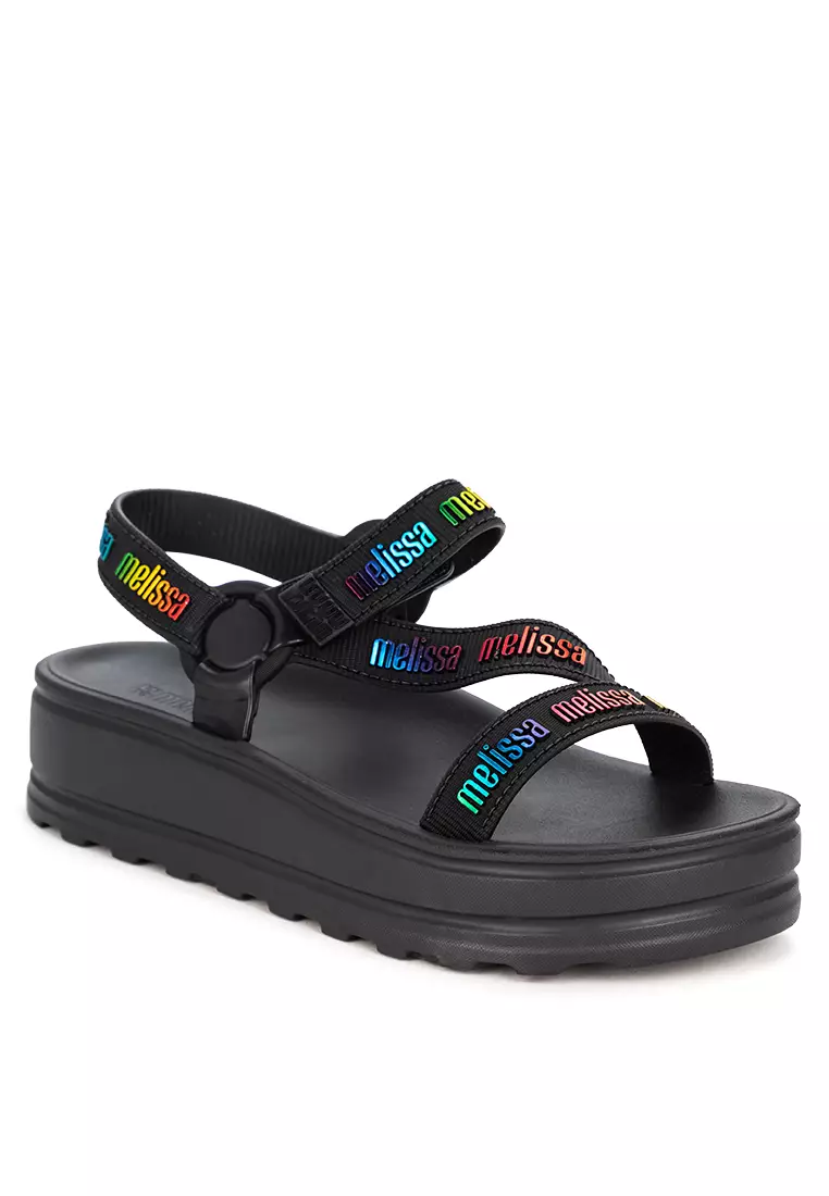 Stripe Plt Mlvr Sandals
