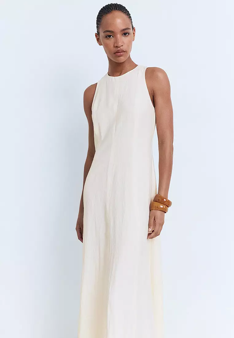 Mango Flared Midi-Dress 2026 | Buy Mango Online | ZALORA Hong Kong
