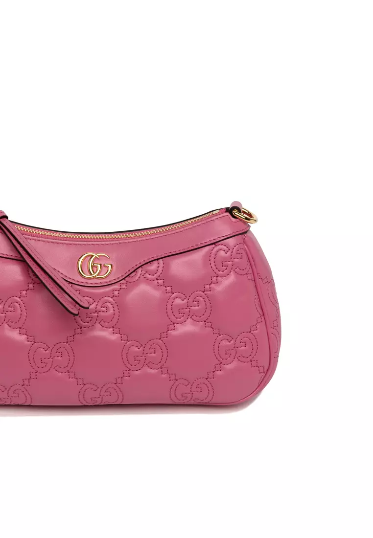 Gucci chevron shop textured logo clutch