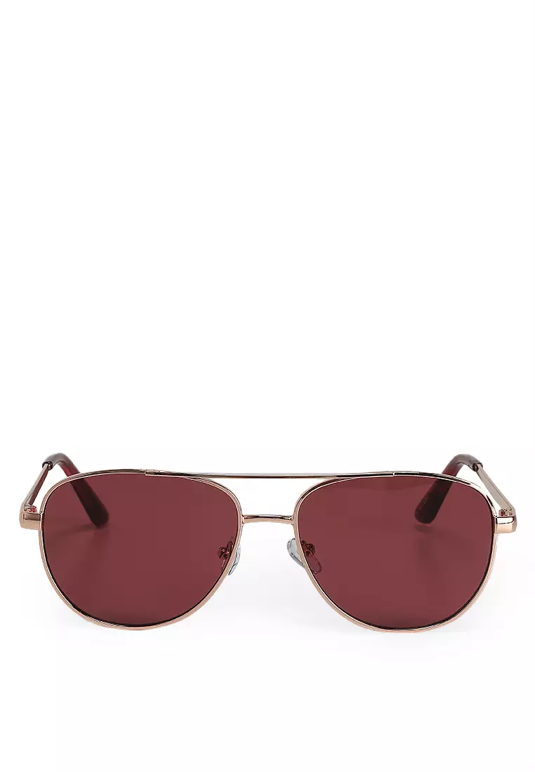 Landenagyn Metal Aviator Sunglasses