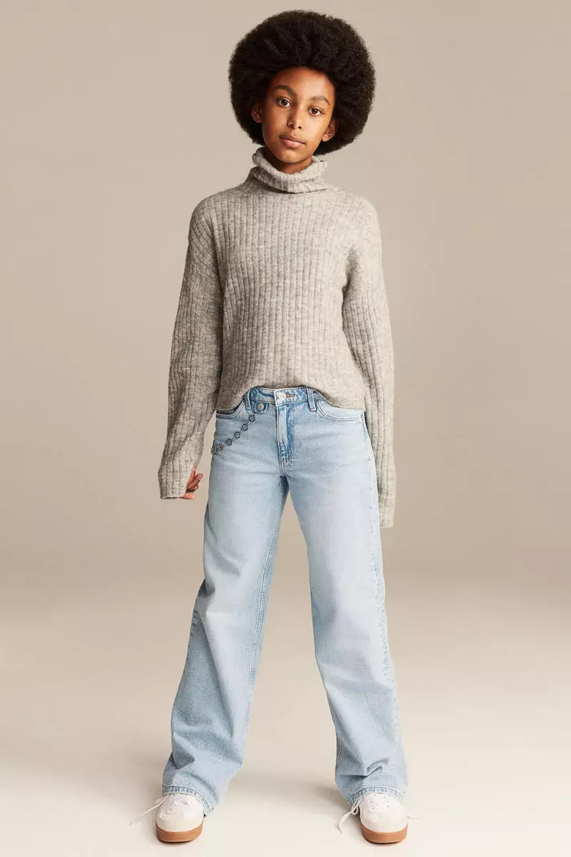 hm low waist jeans