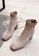 Twenty Eight Shoes beige VANSA Comfortable Elastic Suede Ankle Boots VSW-B75106 71AA0SHB82B1A1GS_3
