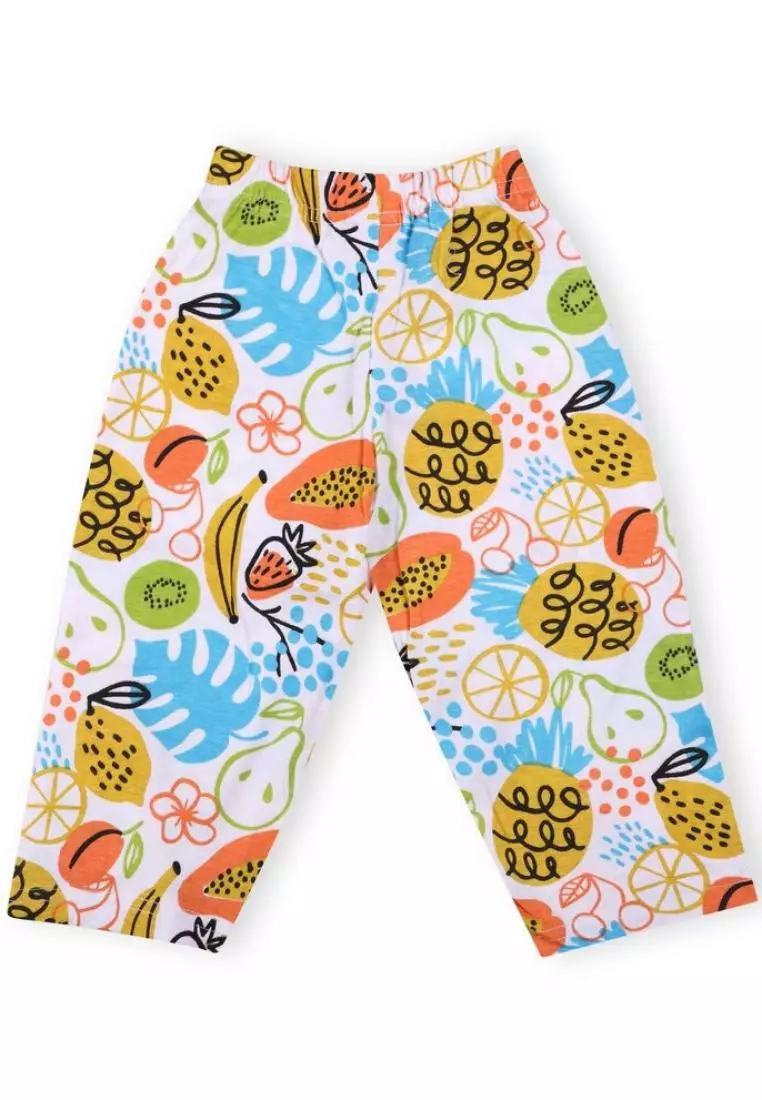 Kids Pajama Set Combo of 2 - Pajama Party & Sweet Tropical