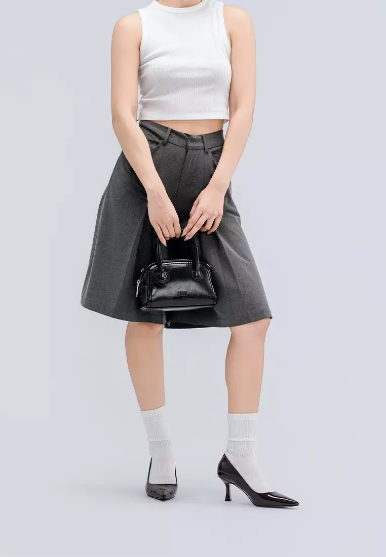CLASSIC POINTED TOE MID HEEL PUMP
