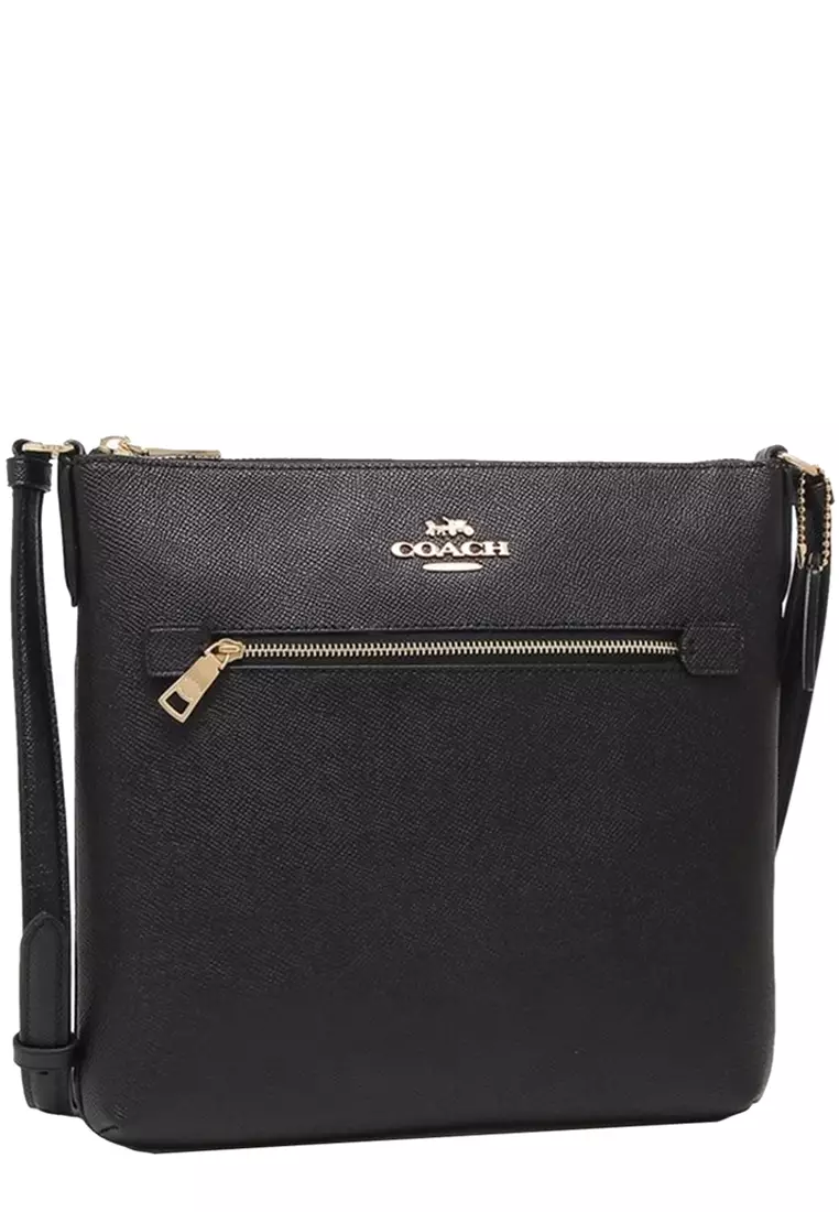 Coach gallery best sale file bag black