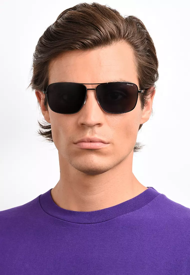 POLAROID Sunglasses  PLD 2119/G/S-807-M9, Navigator Shape with Black color