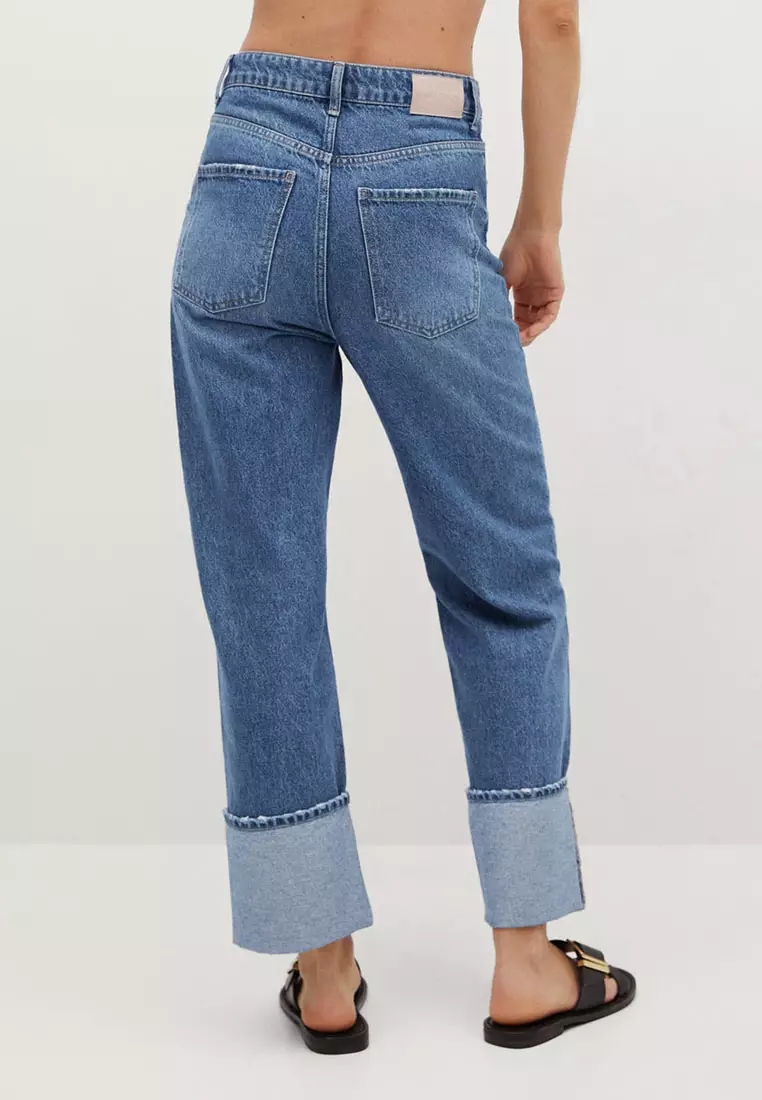 Buy Mango AnkleLength StraightFit Jeans 2024 Online ZALORA Philippines