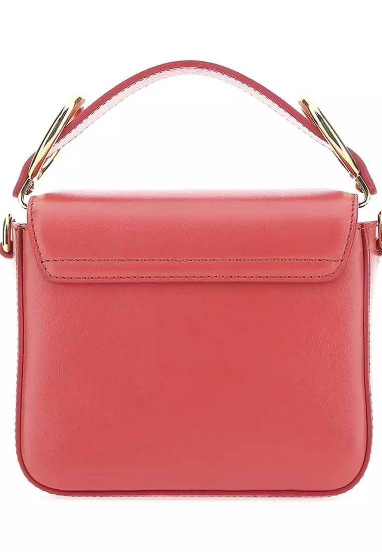 Mini Chloé C Crossbody Bag in Pink