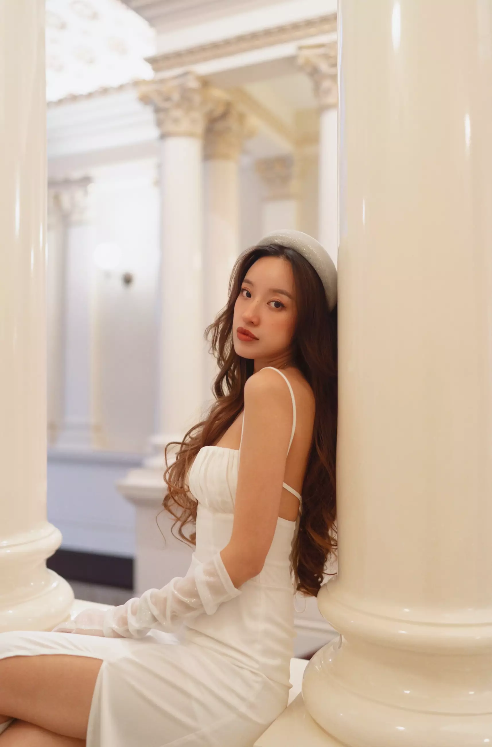 Zalora cheap white dress
