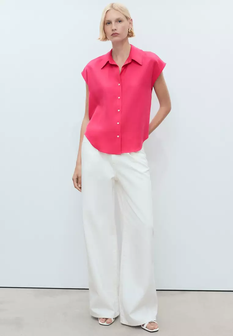 Lyocell Sleeveless Shirt