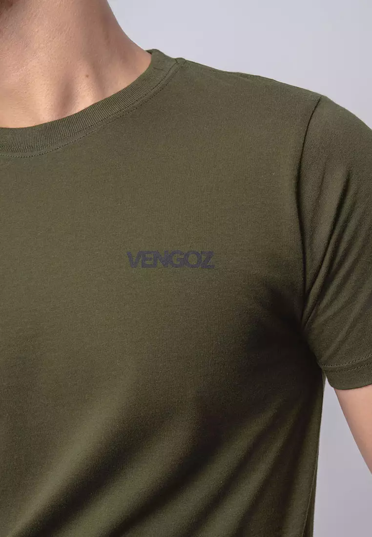 T-Shirt Minimal Logo Army