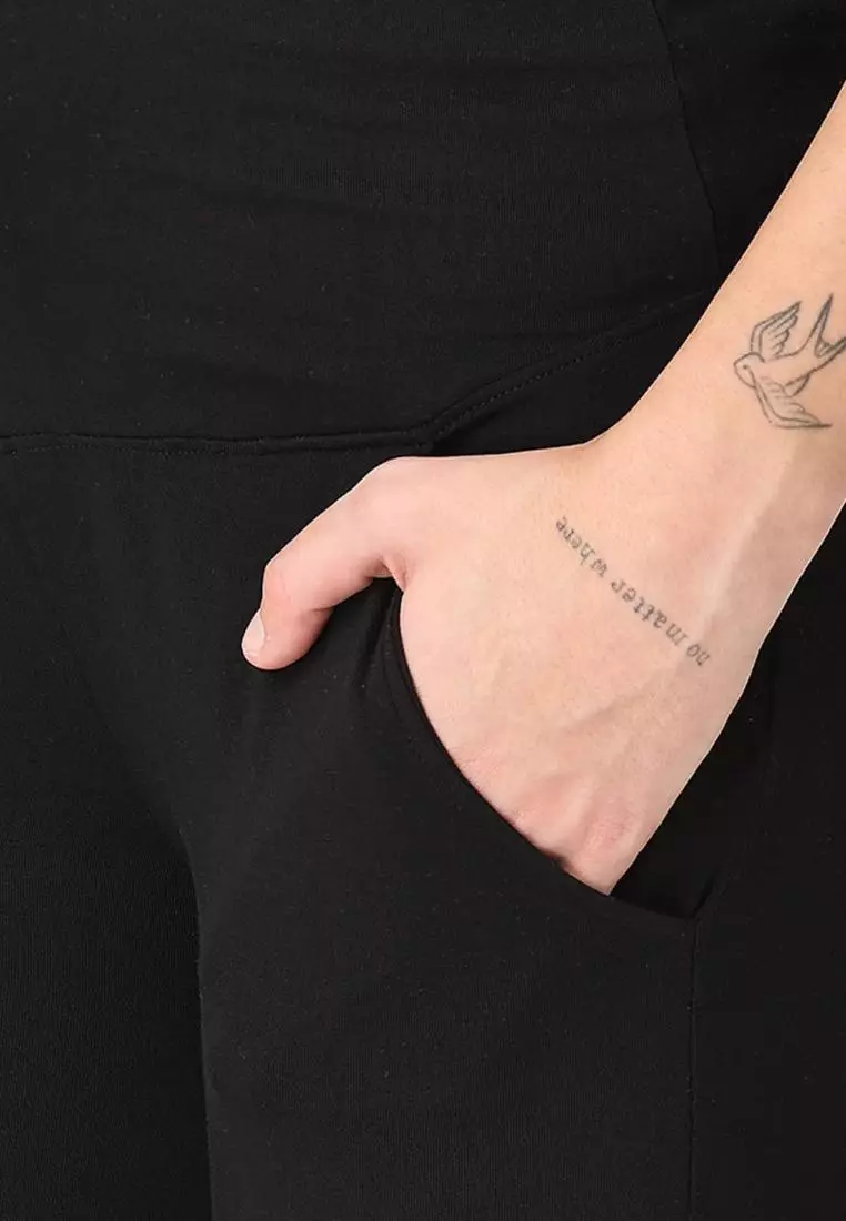 Comfy Maternity Leggings Black