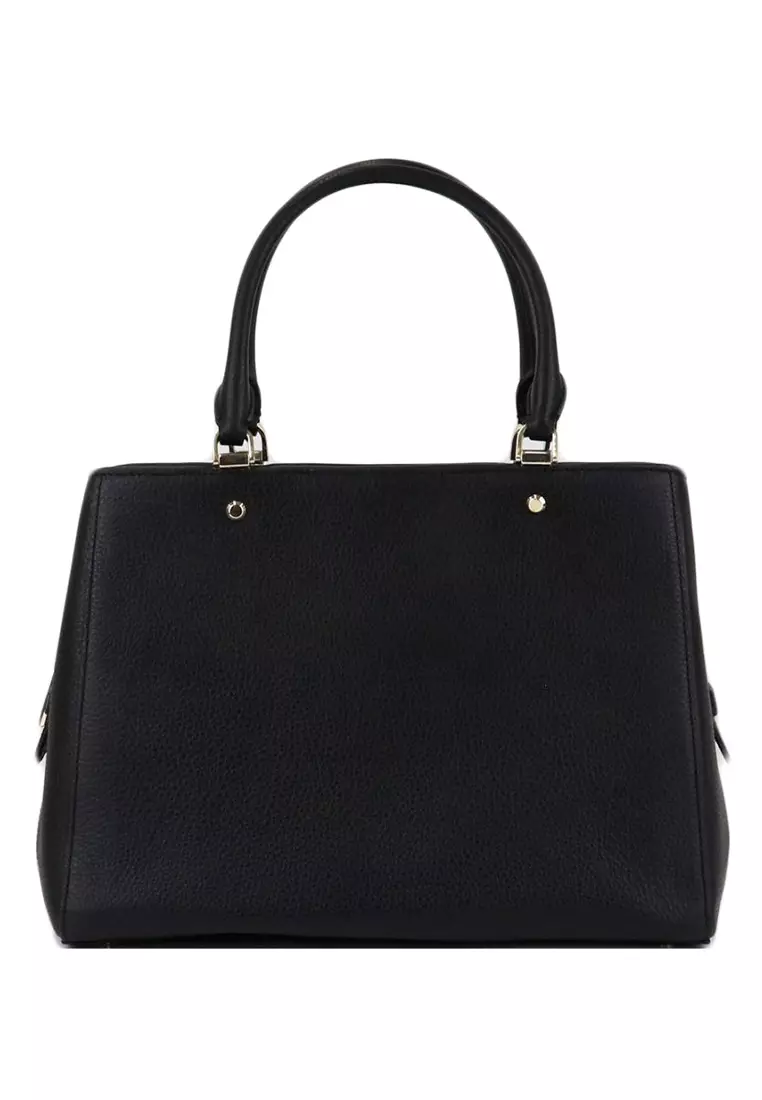 leila triple compartment satchel