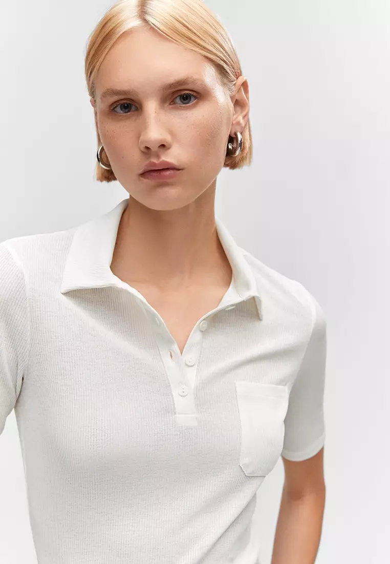 Pocket polo outlet shirt