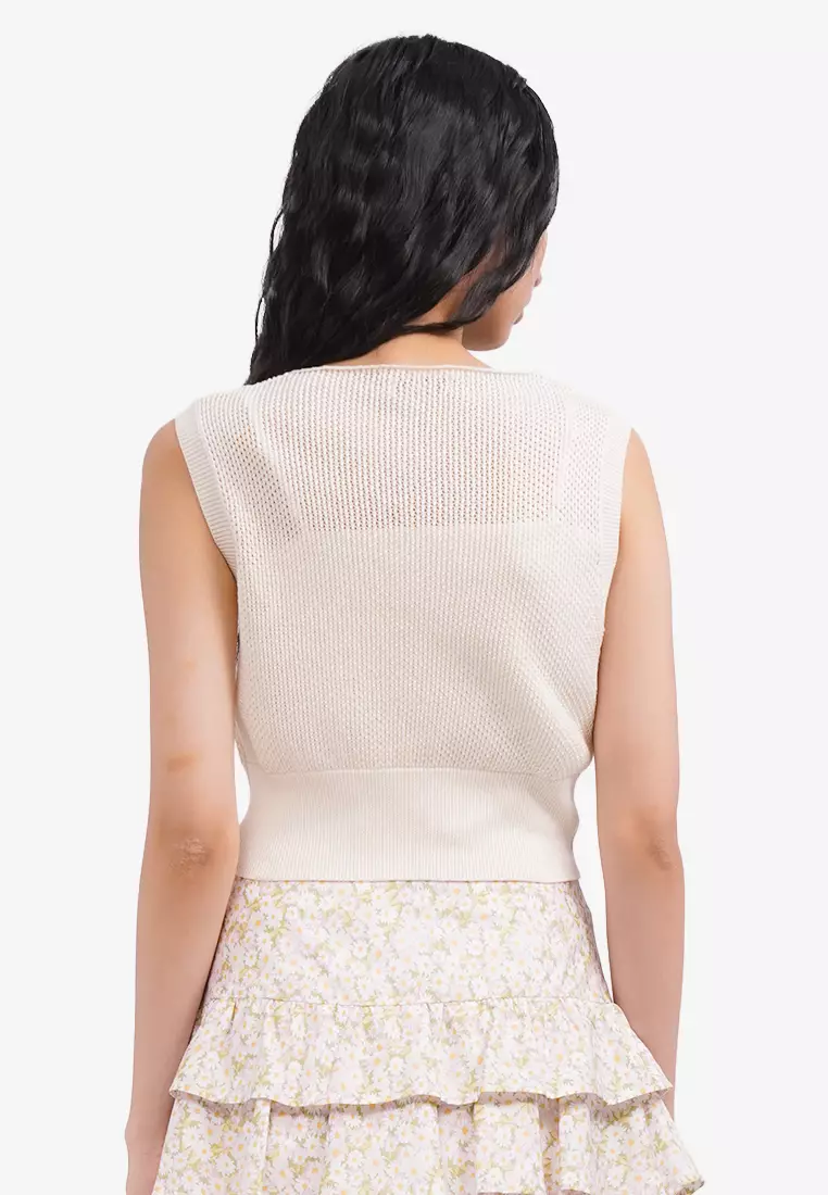 Crochet Crop Vest