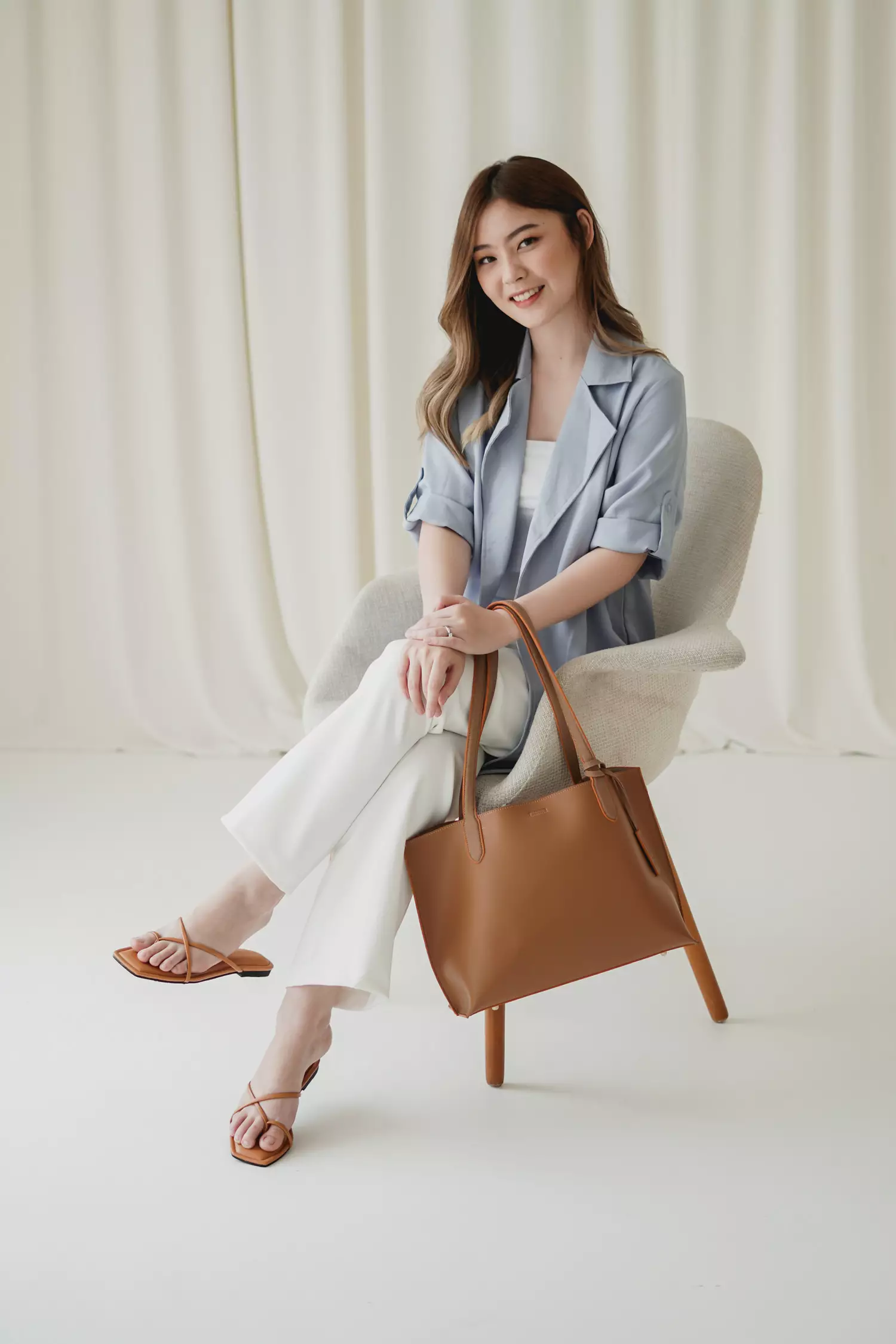 Cora Sandal Flat Jepit Wanita