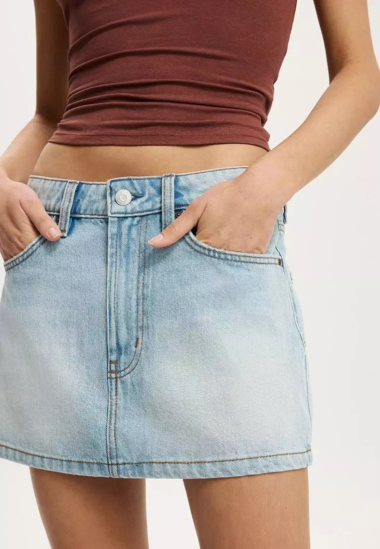 Original Denim Mini Skirt