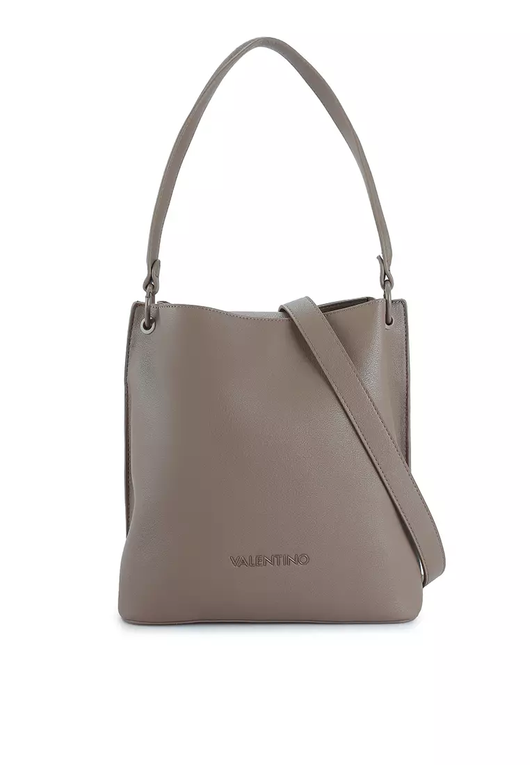 Valentino by mario valentino grey hotsell quilted chain strap tote bag