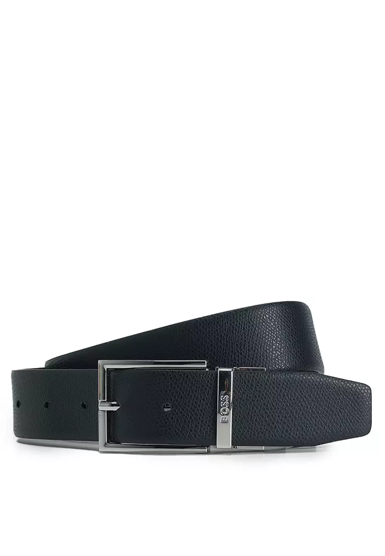 Reversible Italian Leather Belt - BOSS Business