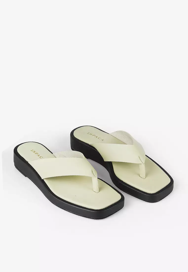 Miller Sage Thong Platform Slip On Sandals