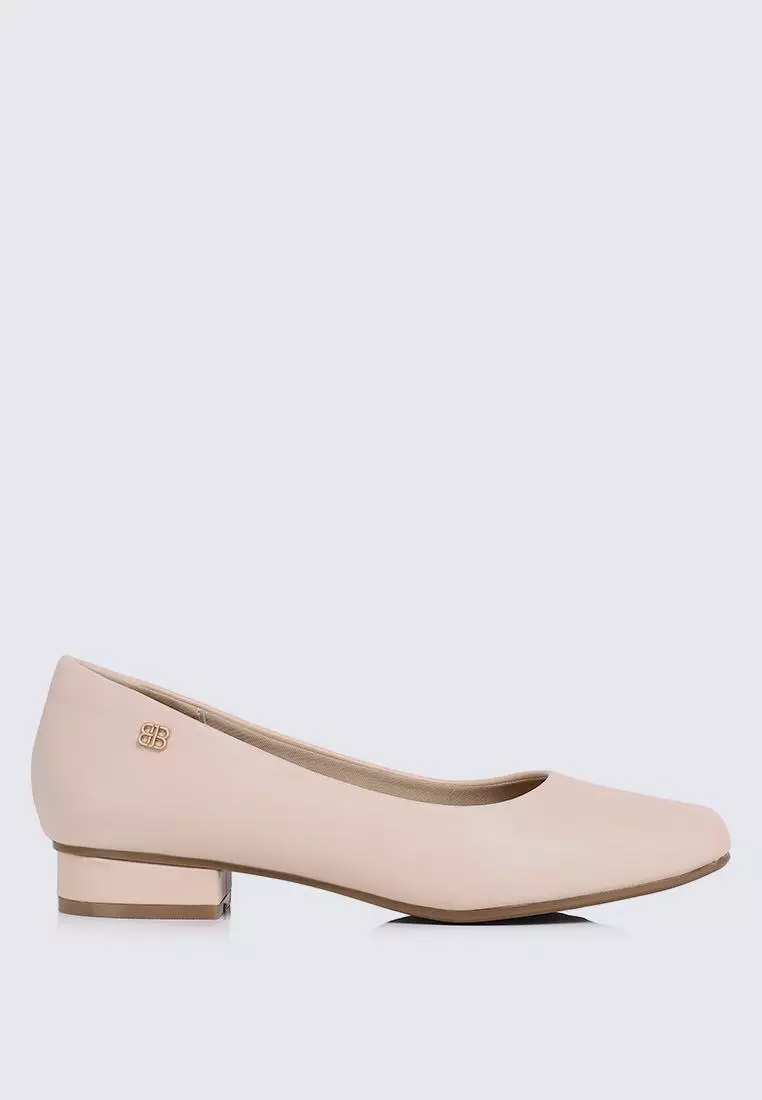Discount on My Ballerine  shoes - SKU: My Ballerine Vyan Comfy Pumps In Beige