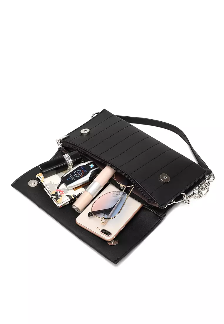 GYKACO DANICA Black - Dompet & Clutch Wanita - Fashion Wallet & Clutch