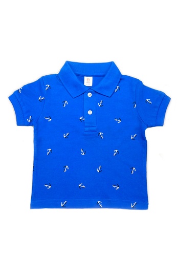 Toffyhouse blue Sailing Club Short Sleeve Polo T-Shirt 08564KA532AB1EGS_1