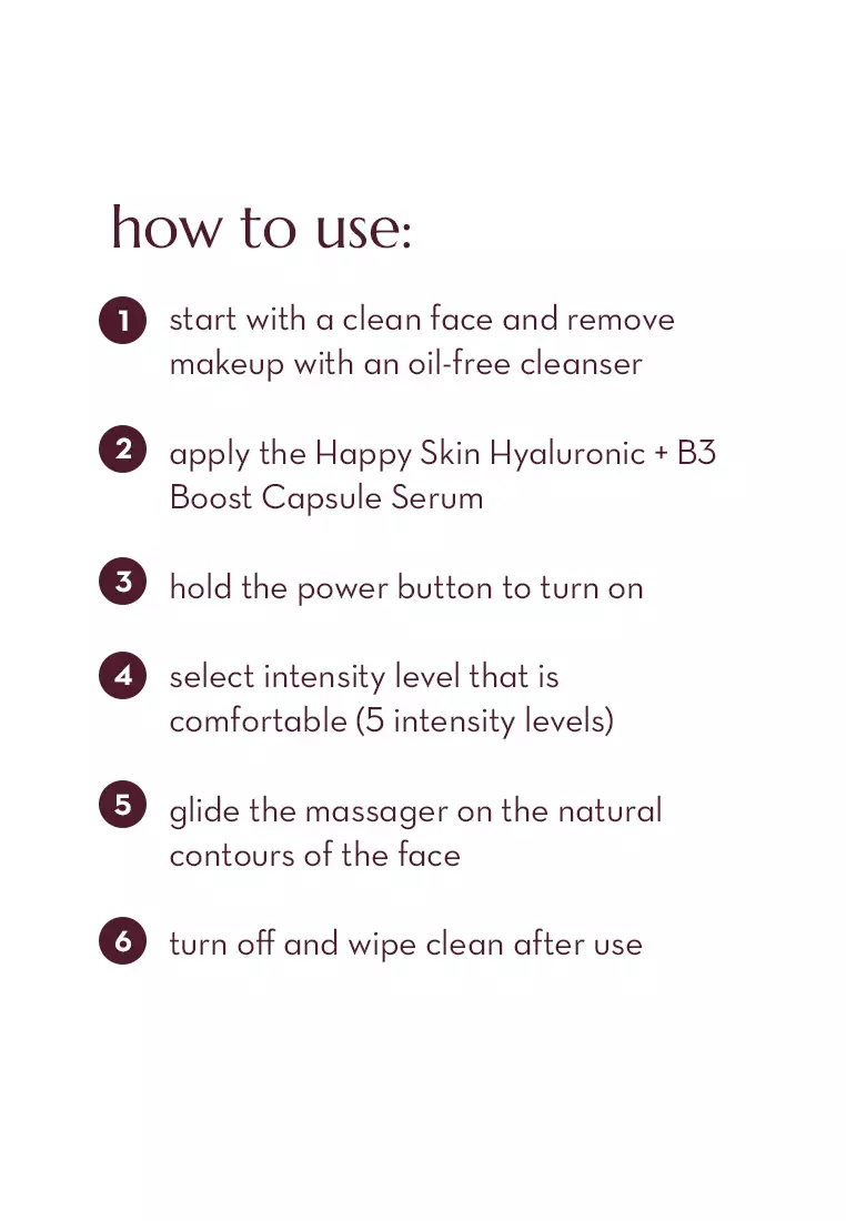 Face Sculpting Microcurrent Device