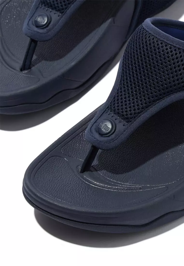 Trakk Mens Adjustable Water-resistant Mesh Toe-post Sandals