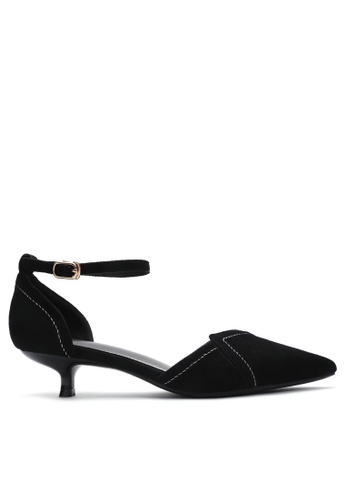 Twenty Eight Shoes black Elegant Pointy Heel 395-16 3952CSHCB4794FGS_1
