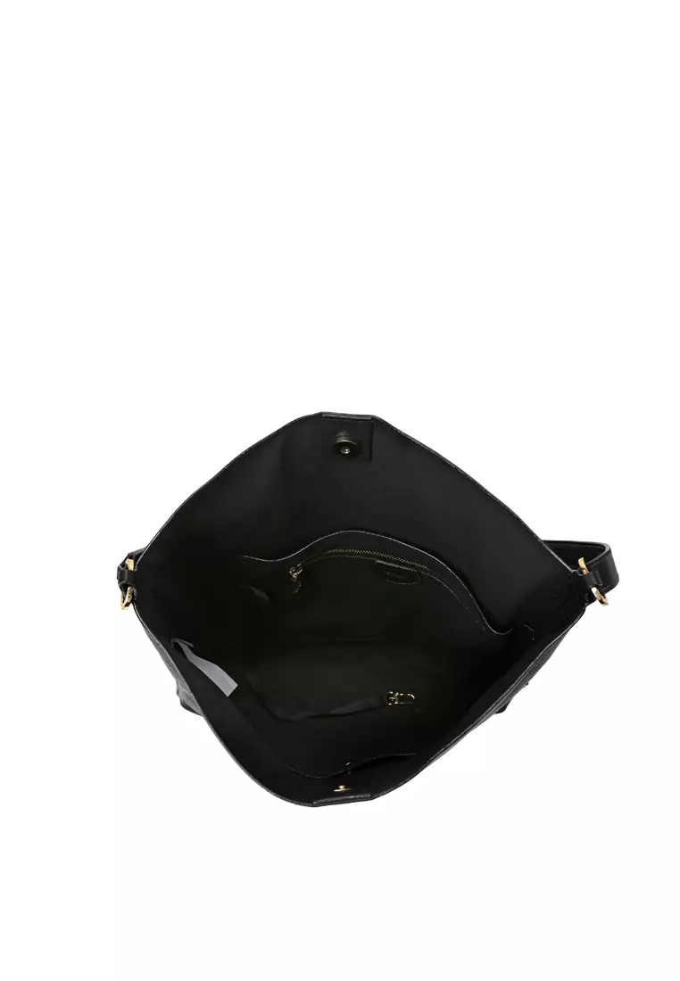 Slouchy Hobo Bag - Black