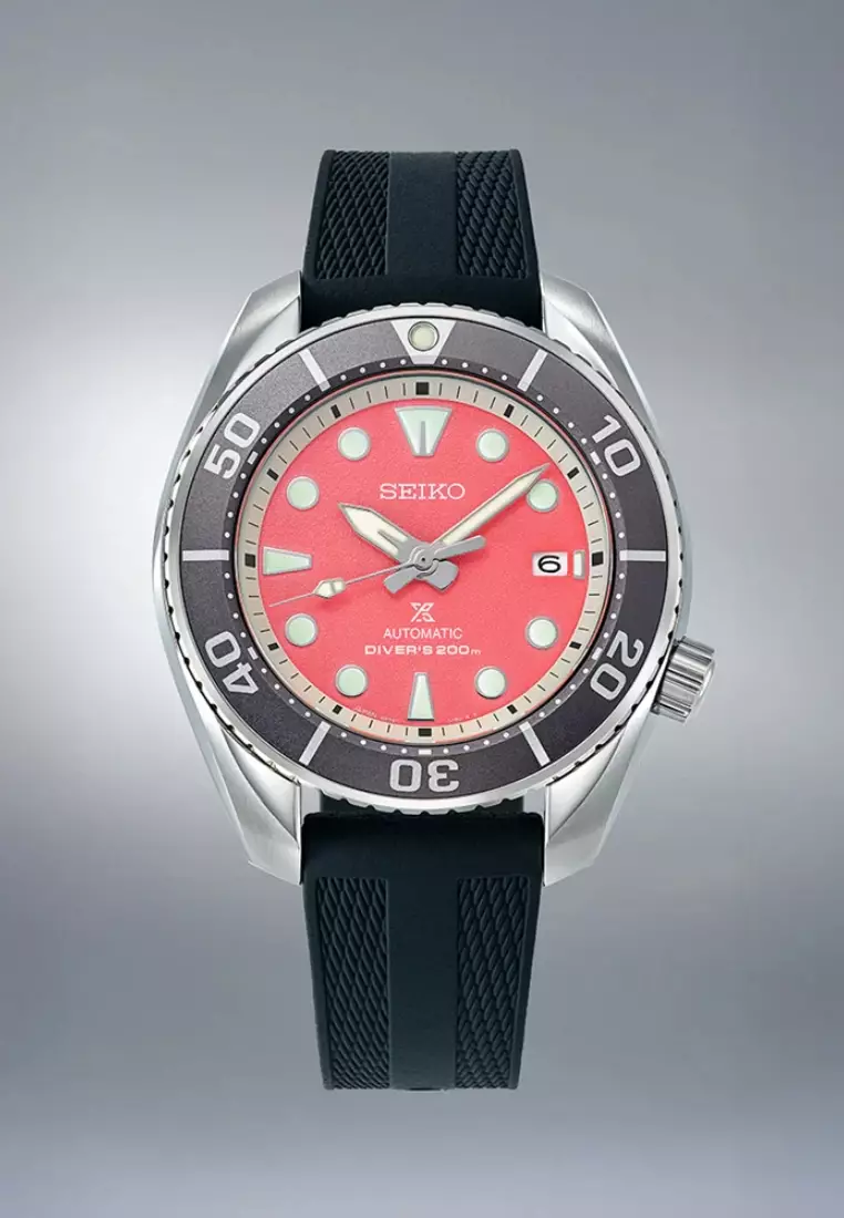 Seiko Prospex 2025 Asia-Pacific Limited Edition ‘Australia Pink Lake’ Vivid Pink Dial Mechanical Watch SPB541J1