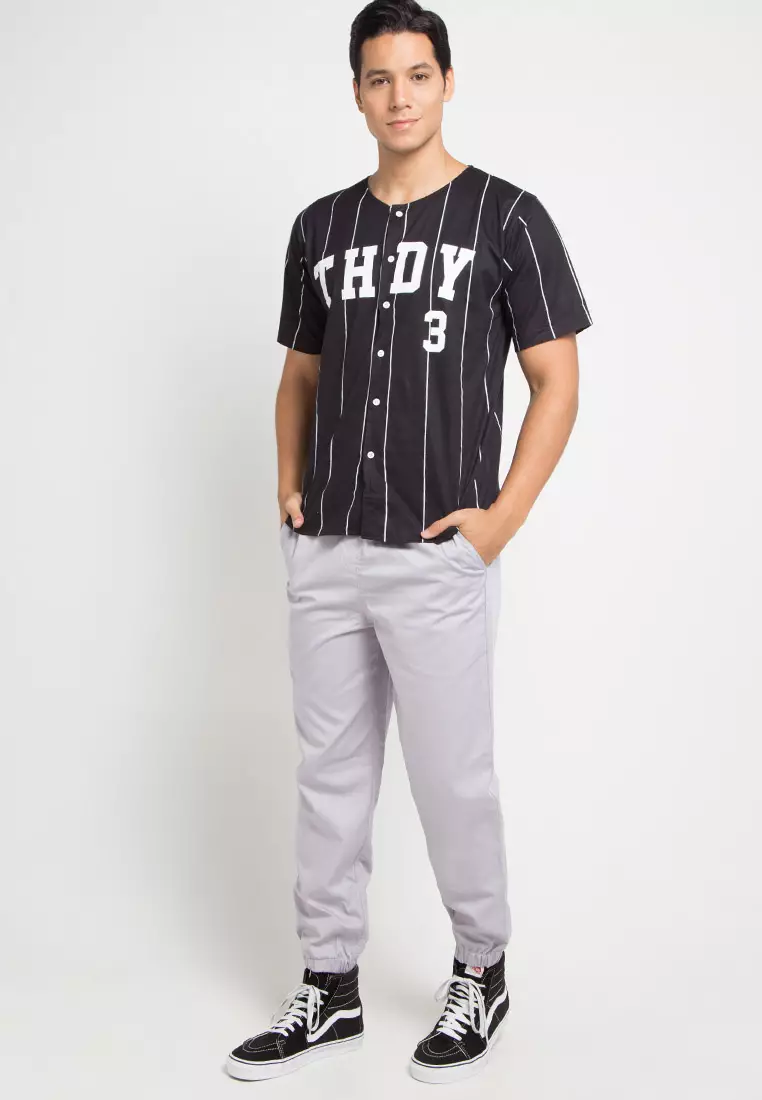 MTD39E bball thdy 3 blk T-shirt Hitam