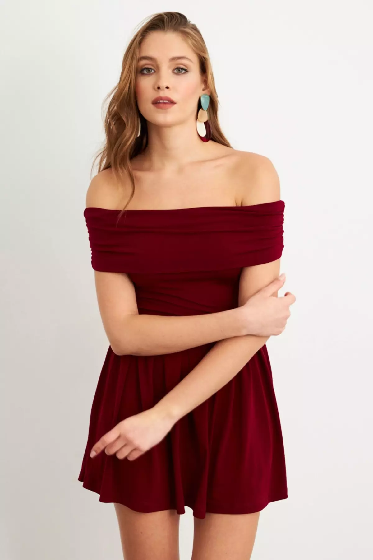 Madonna Collar Mini Dress