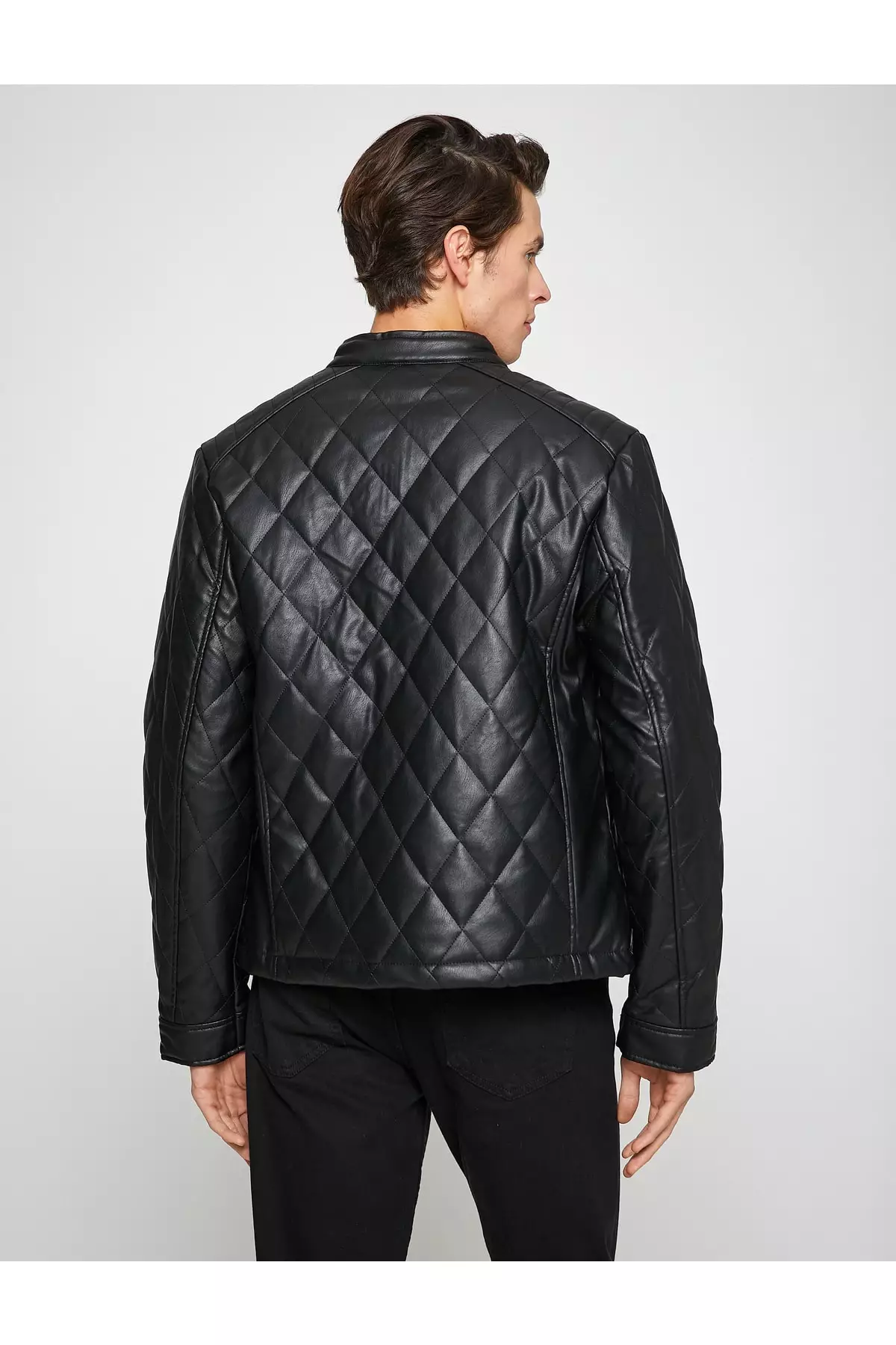 Leather look coats outlet