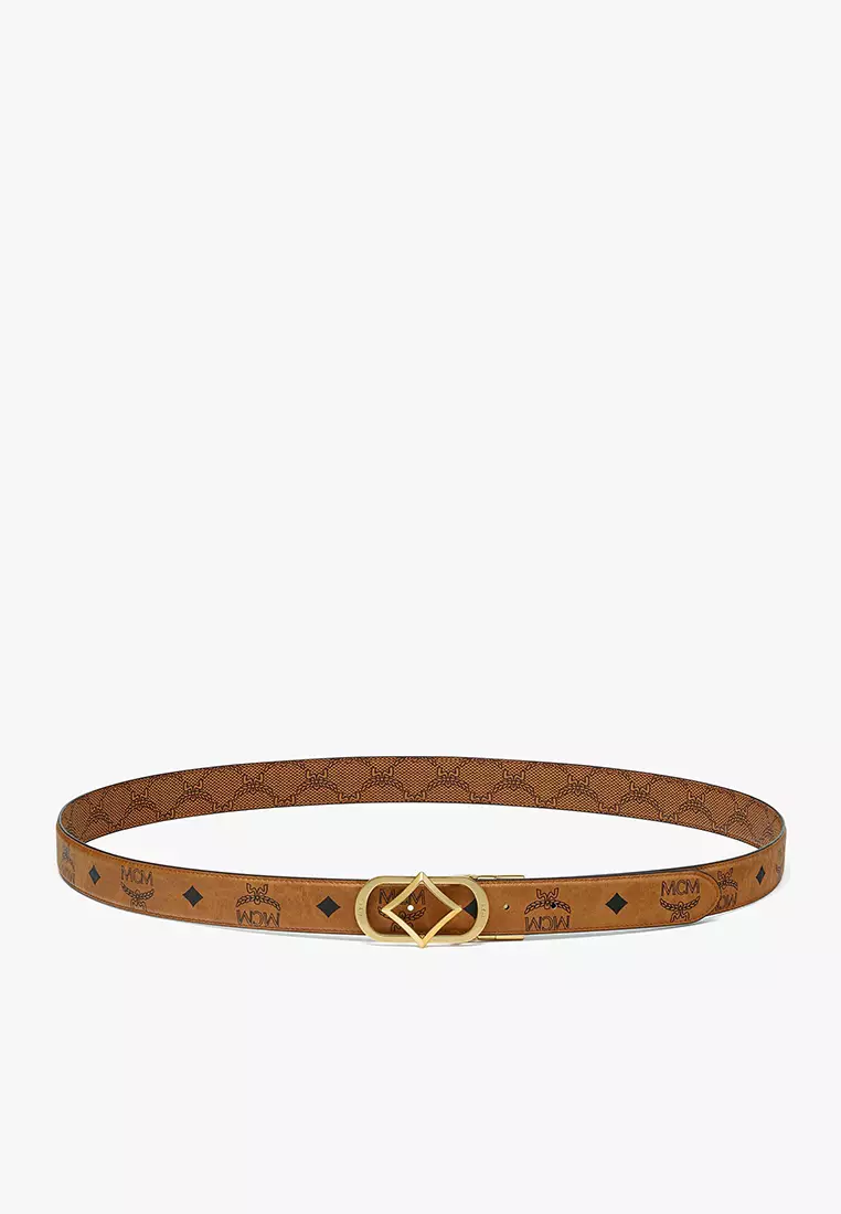 2000.  MCM Diamond Buckle Reversible Monogram Belt small Buy MCM Diamond Buckle Reversible Monogram Belt 2026 Online  main image 2