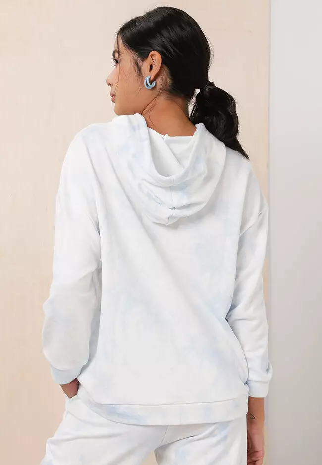 White hotsell hoodie sweater