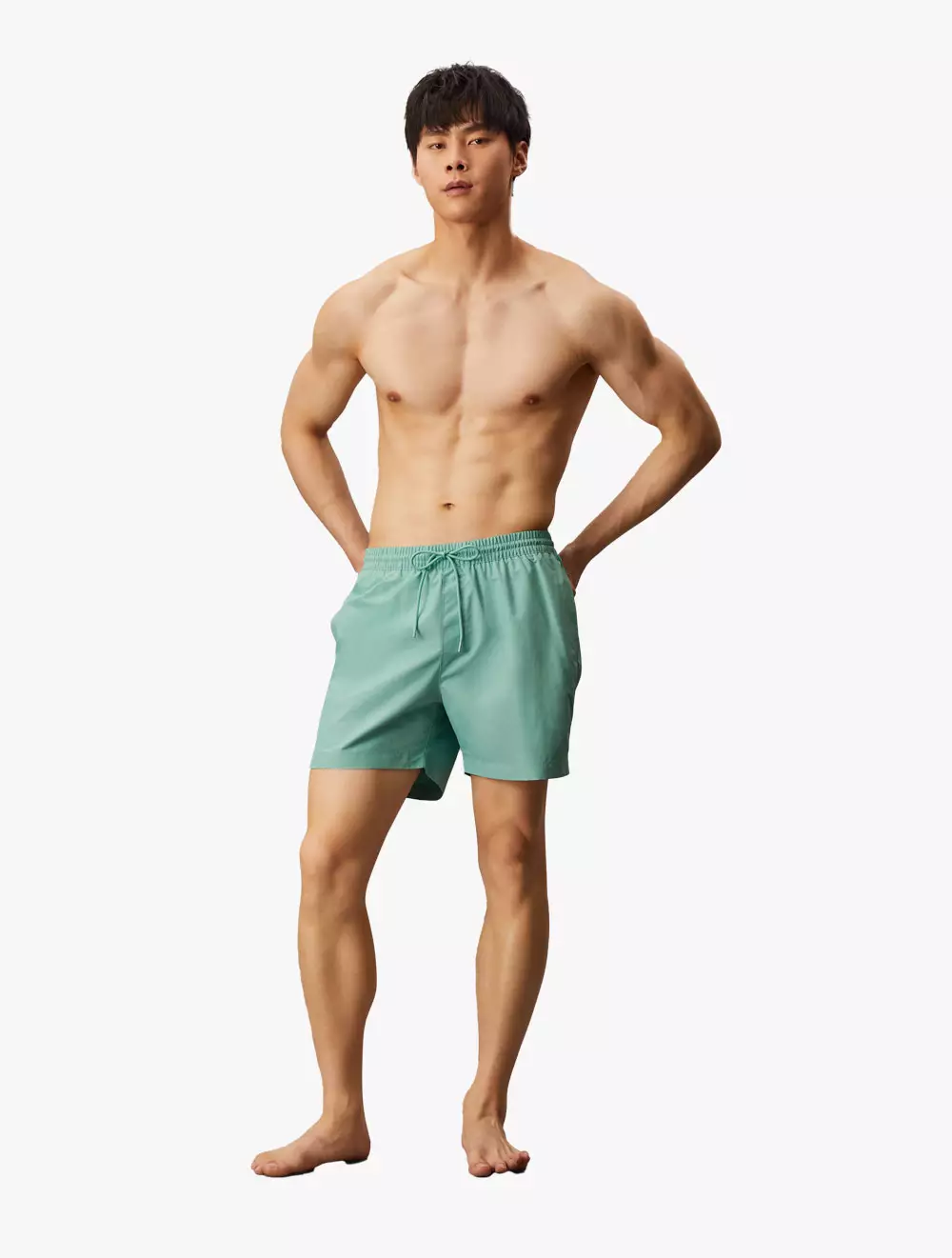 Jual CALVIN KLEIN Calvin Klein Medium Drawstring Swim Shorts - Main Image