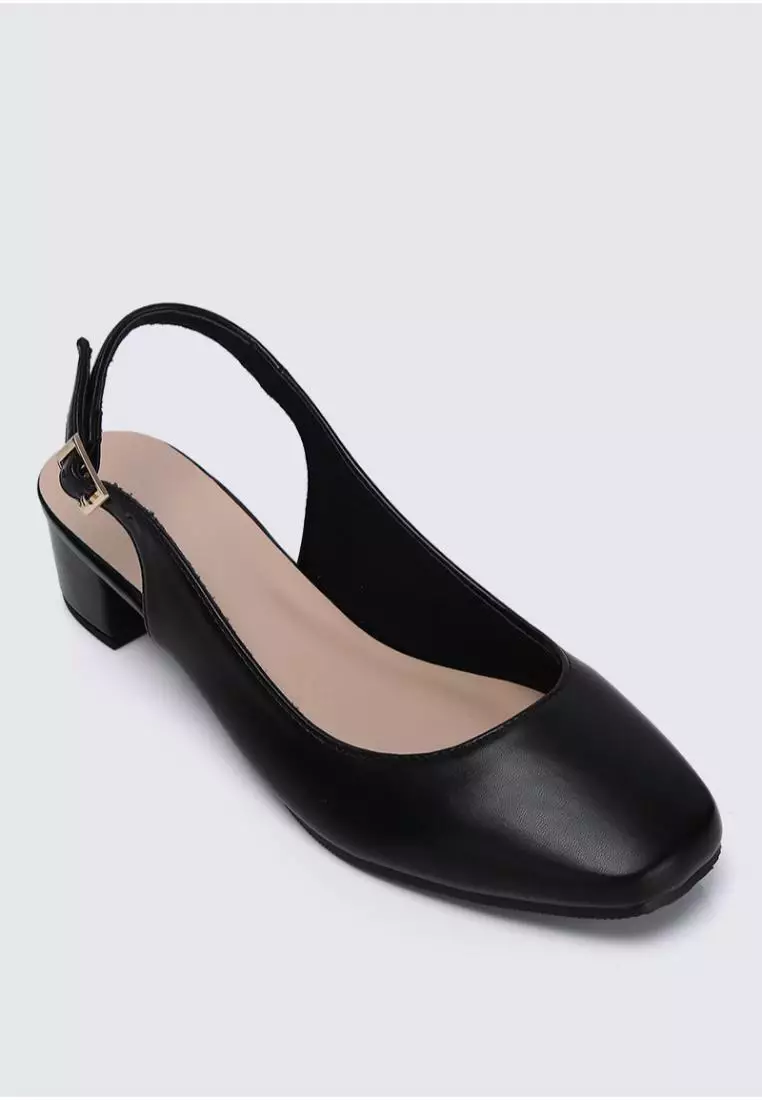 Palmer Comfy Heels In Black