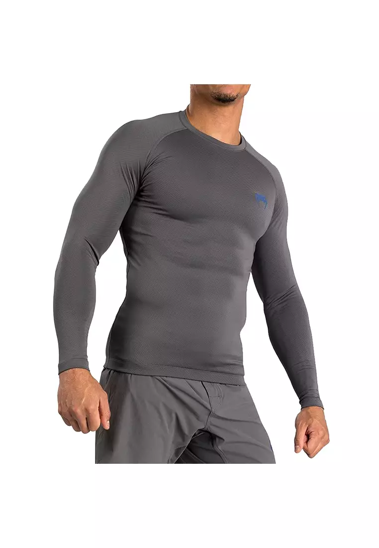Venum Contender Men’s Long Sleeve Rashguard - Grey