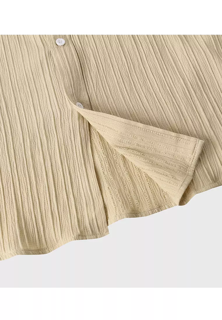 Turn-down Collar Striped Shirt YL-A90