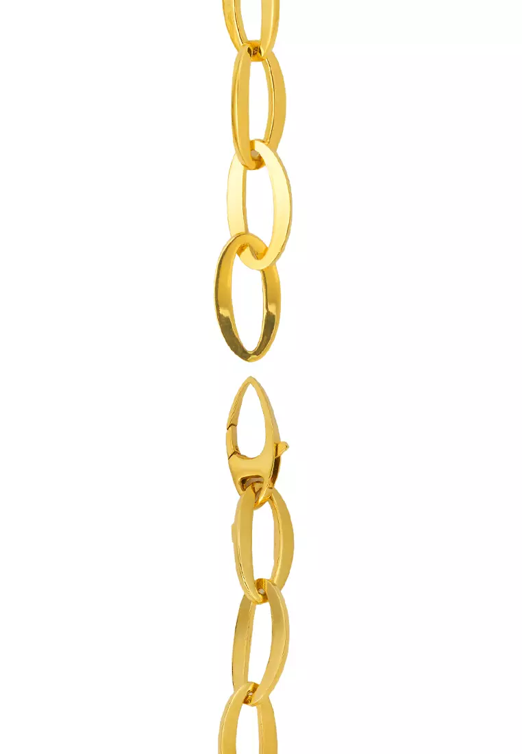 TOMEI Lusso Italia Bracelet, Yellow Gold 916