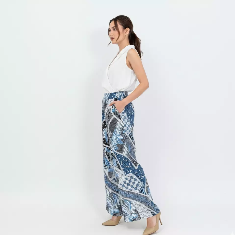 Celana Panjang Wanita - Palazzo Batik Ashley
