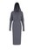 ZALORA BASICS grey Rib Hooded Dress 33ED6AAD754B77GS_5