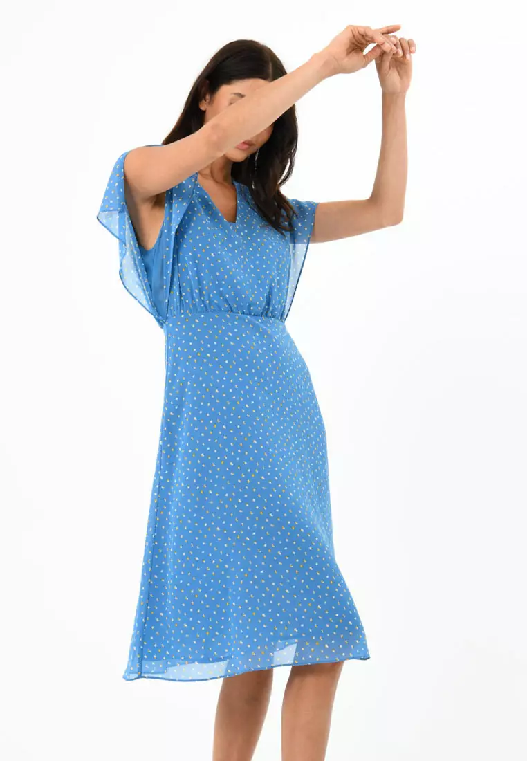 FORCAST FORCAST Alyna V Neck Dress 2024 Buy FORCAST Online