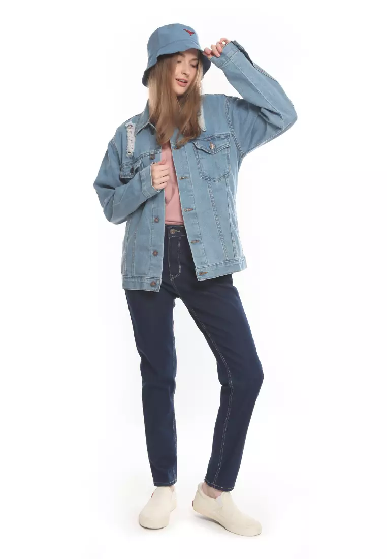 Jeans High Waist Slim Fit Stretch HW2101