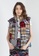 Desigual multi Padded Patchwork Gilet 39101AA7AFDFC0GS_1